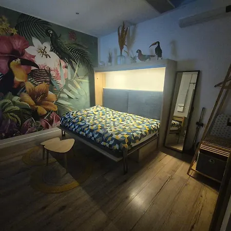 Διαμέρισμα Studio Avec Spa Privatif & Terrasse Jungle Dijon Centre Ντιζόν