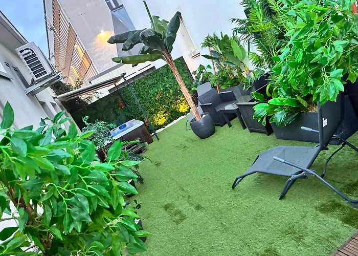 Avec Privatif & Terrasse Jungle Centre 公寓 第戎